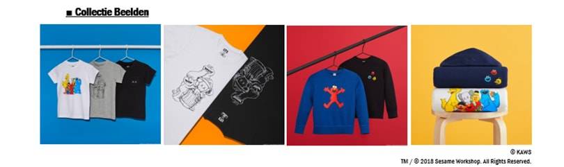 UNIQLO Lanceert KAWS x SESAME STREET UT collectie