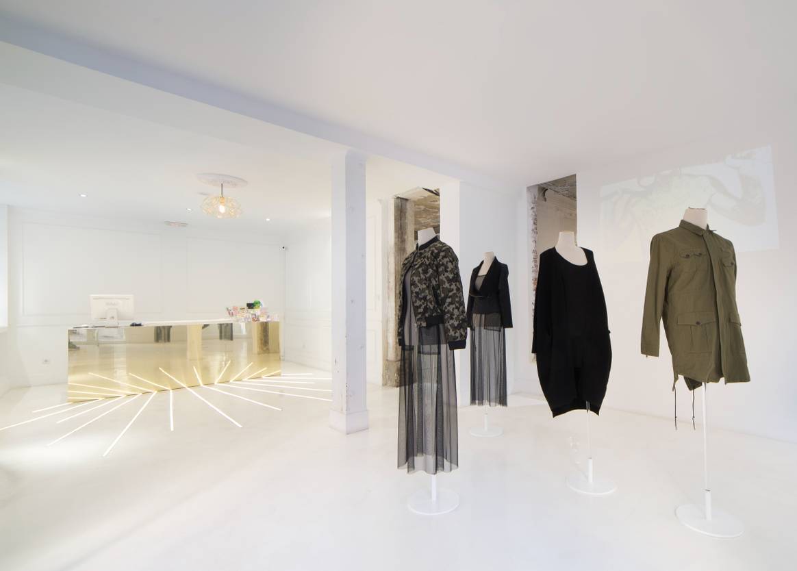 Imagen del interior de Amen, ubicada en el número 3 de la calle San Andrés en Madrid.