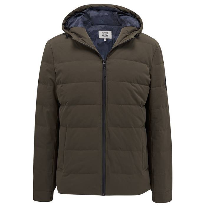 Lauriston Quilted Jacket - Olive Olive | Guards London