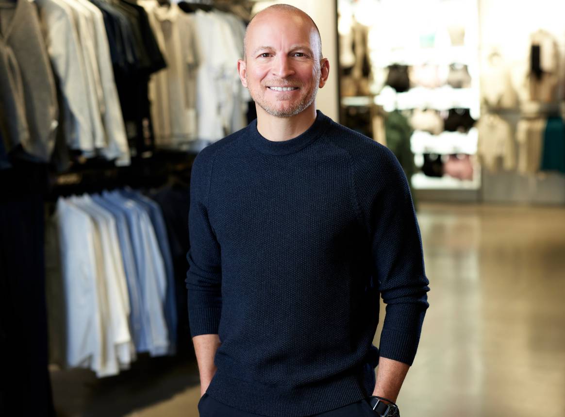 Lululemon vice president design for outerwear, JJ Collier.