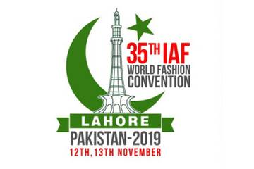 Announcement speakers, conference program and major sponsors of the 35th IAF World Fashion Convention in Lahore