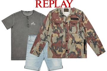 Replay Hombre SS21 - Vuelve la tendencia militar