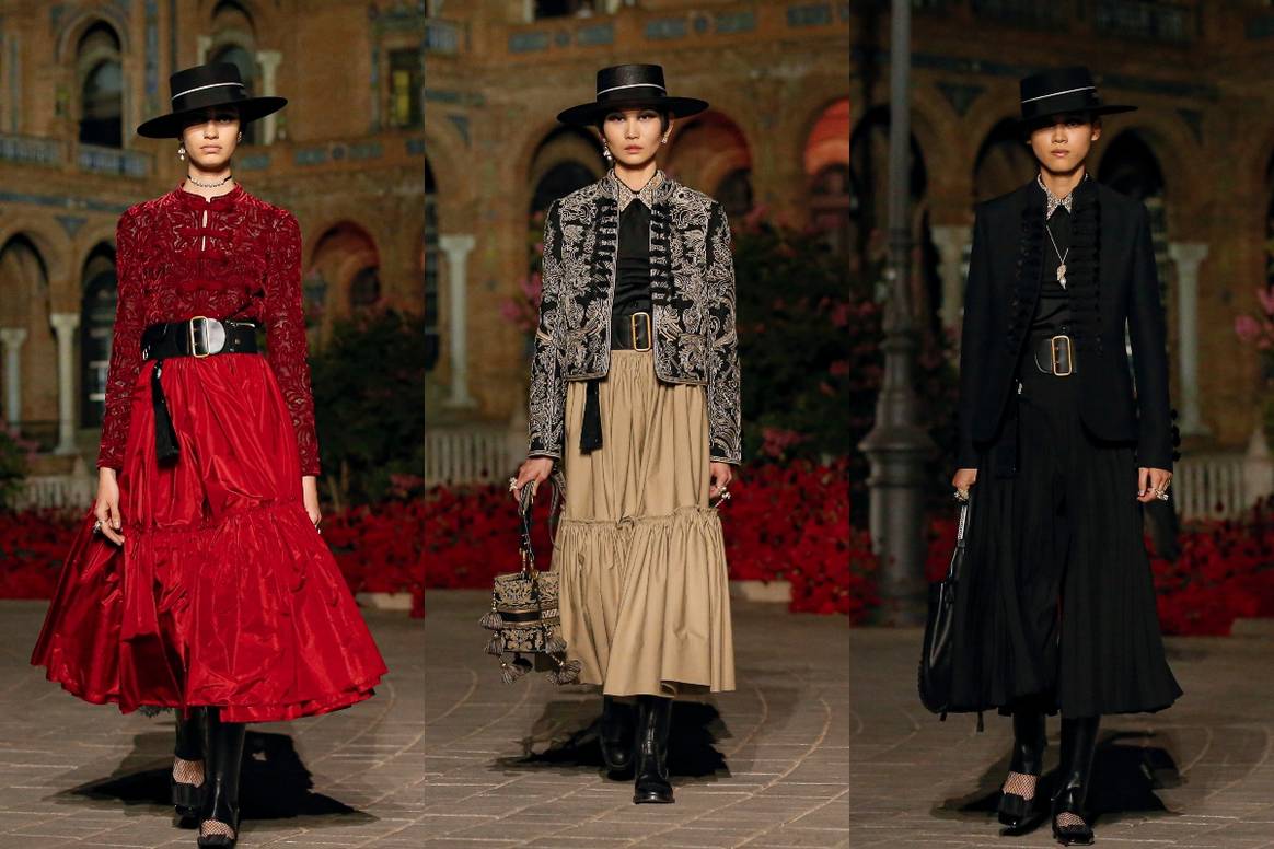 Looks aus der Dior-Cruise-Kollektion 2023. Bilder: Dior