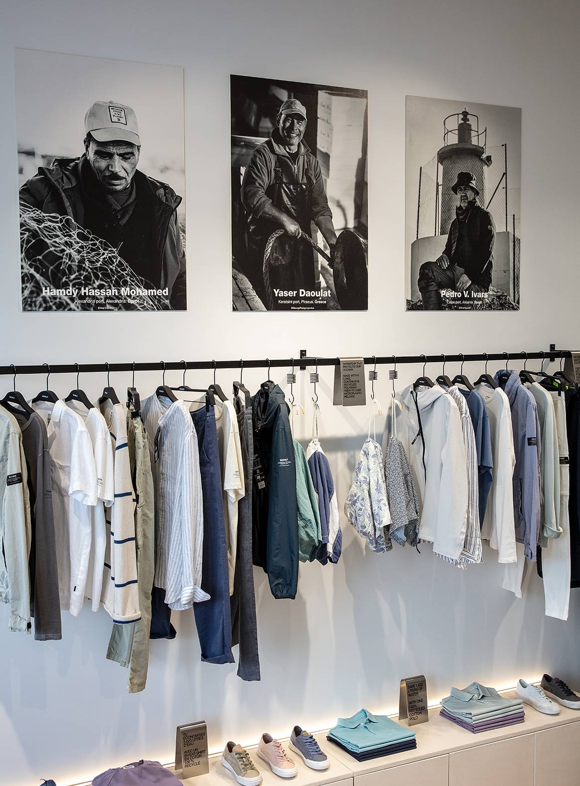 Tienda de Ecoalf en el número 4 de la Avenue de l’Impératrice de Biarritz (Francia).