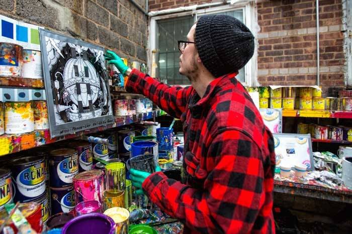 En image : Gucci réalise une grande fresque à New York