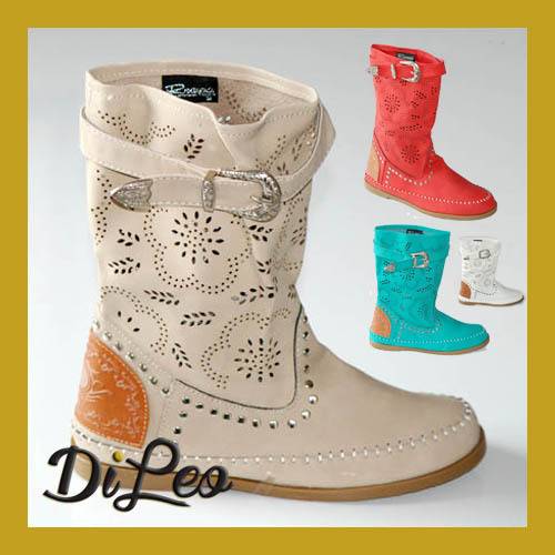 Stivali Indianini Estivi  Borchie Summer Boots 198 Di Leo