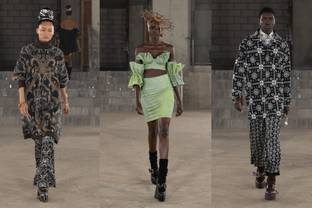 LFW SS22: Edward Crutchley inspired by London's queer culture 