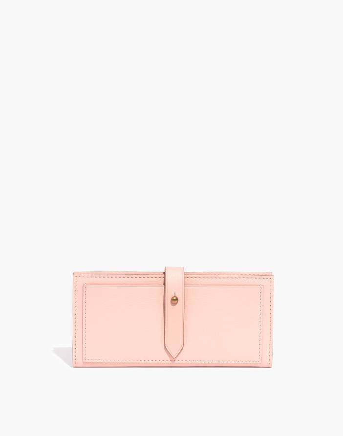 The Leather Post Wallet | Madewell
