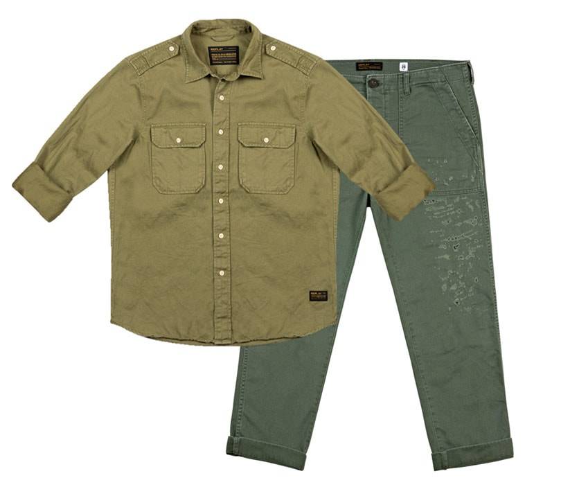 Replay Hombre SS21 - Vuelve la tendencia militar