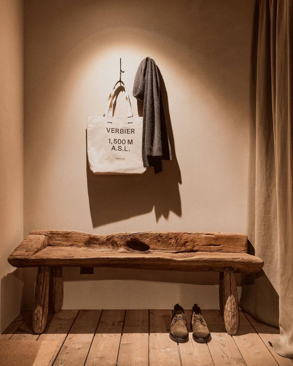 “Pop-up” de temporada “Off Piste” de Massimo Dutti en Verbier (Suiza).