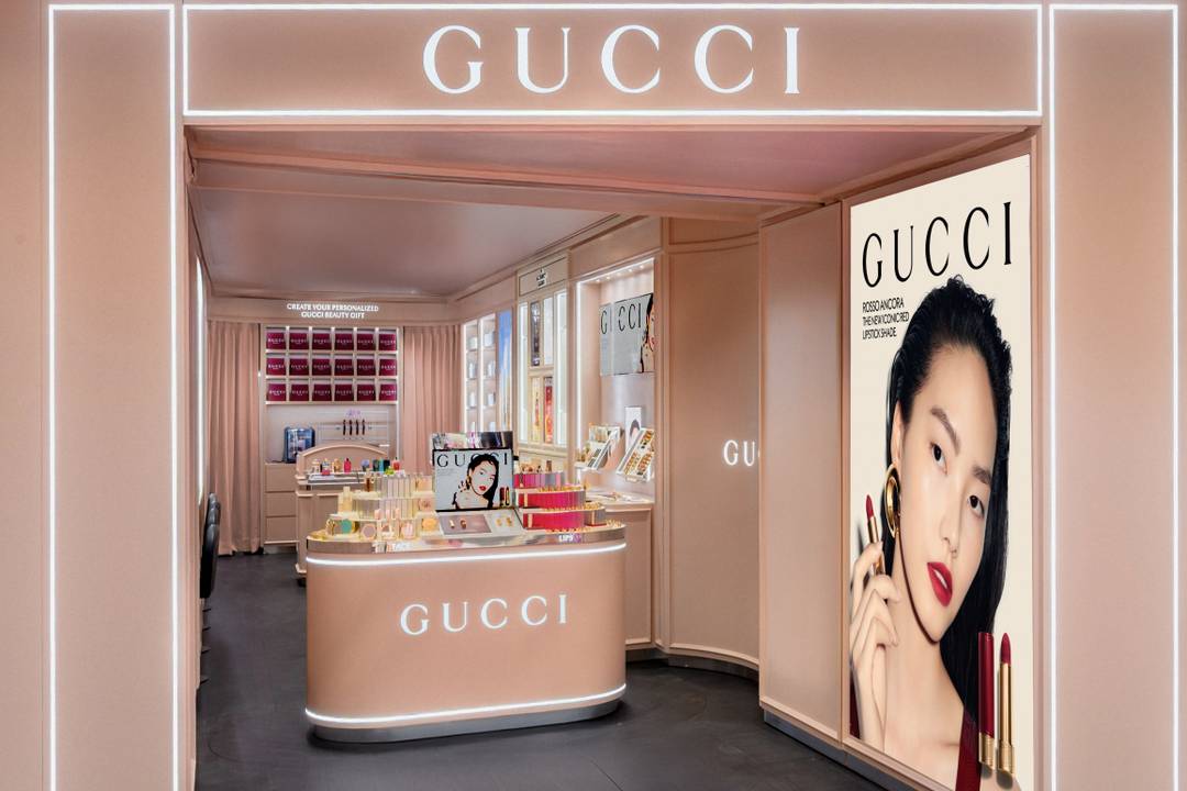 Gucci Beauty store at Select CityWalk, New Delhi, India