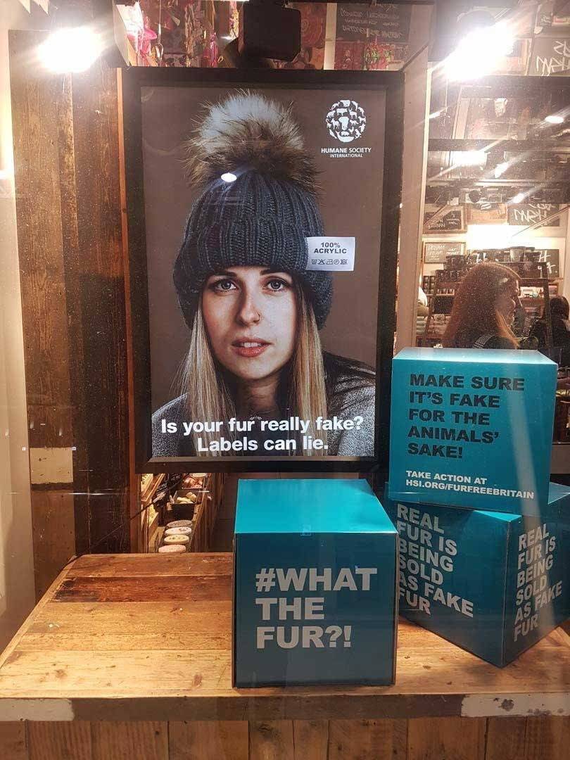 #WhatTheFur pour sensibiliser le public à la fourrure mal étiquetée