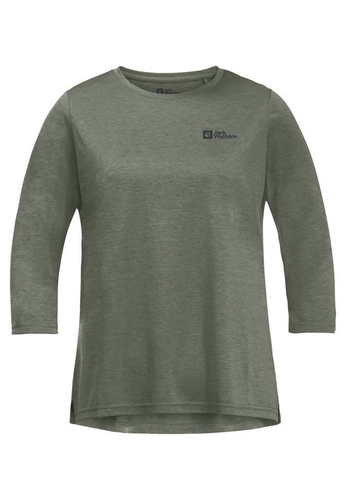 Crosstrail 3|4 T-Shirt Women Functioneel shirt Dames M blue night blue | Jack Wolfskin