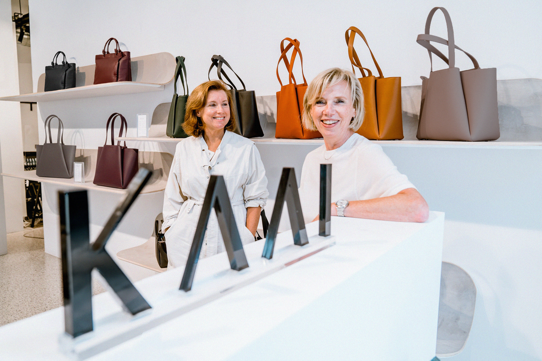 Oprichters Ine & Helga van Kaai