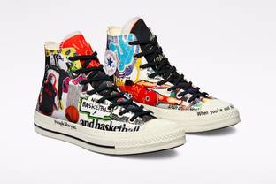 Converse выпустили кеды с коллажами из архивных фотографий и рекламных плакатов