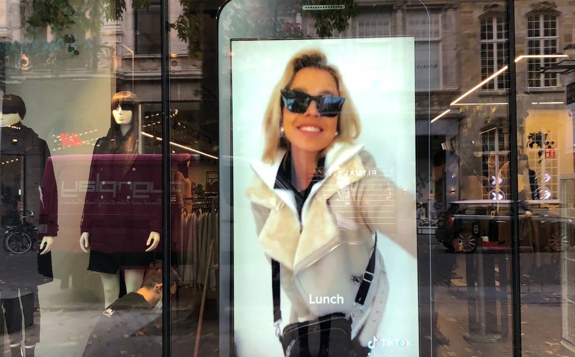 C&A debuteert 'Tiktok etalage' in België