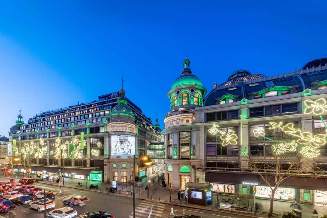 Les grands magasins Printemps in Paris