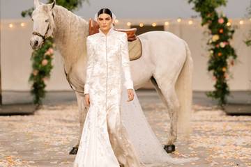 Chanel looks to wedding parties for spring haute couture