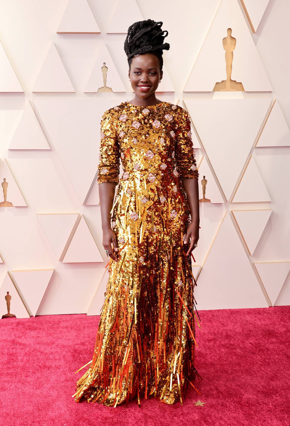 Lupita Nyong'o in Prada. Bild: Prada