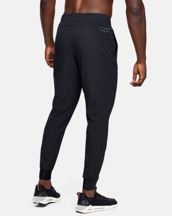 Herenjoggingbroek Under Armour Unstoppable Zwart / Pitch Grijs XXL | Under Armour
