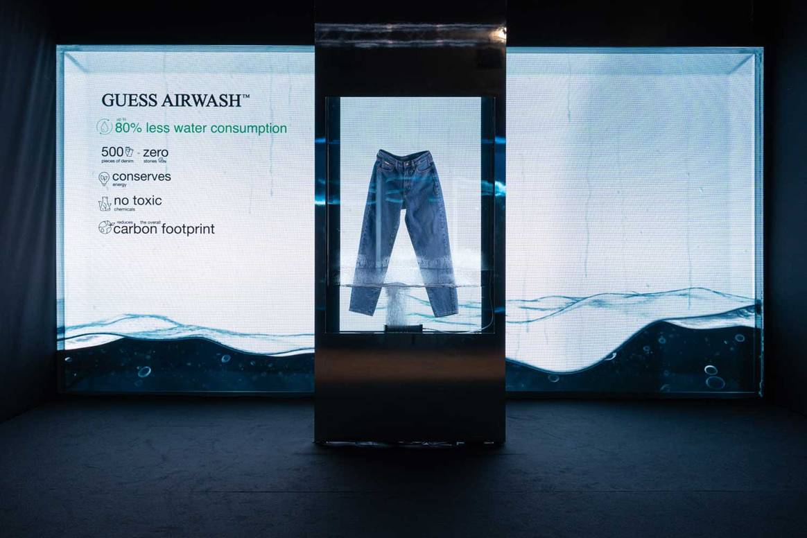 Guess Jeans, The Next 40 Years of Denim at Pitti Uomo.