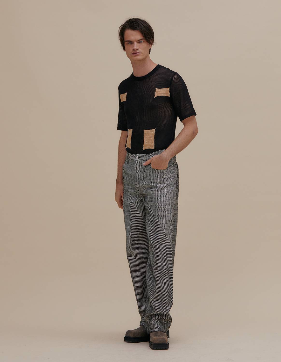 3D-gewebte Hose von Unspun x Eckhaus Latta