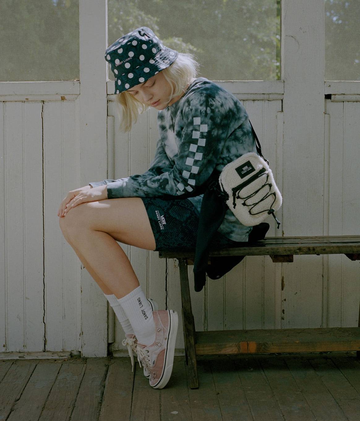 A first look at the Vans x Sandy Liang collaboration