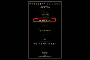 Злоумышленник украл документы Канье Уэста и получил миллион от Philipp Plein