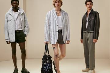 Mini-short et transparences pour l'homme Hermès