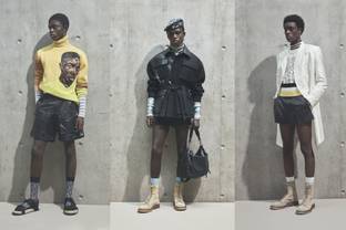 Dior Men collaborates with Ghanaian artist Amoako Boafo