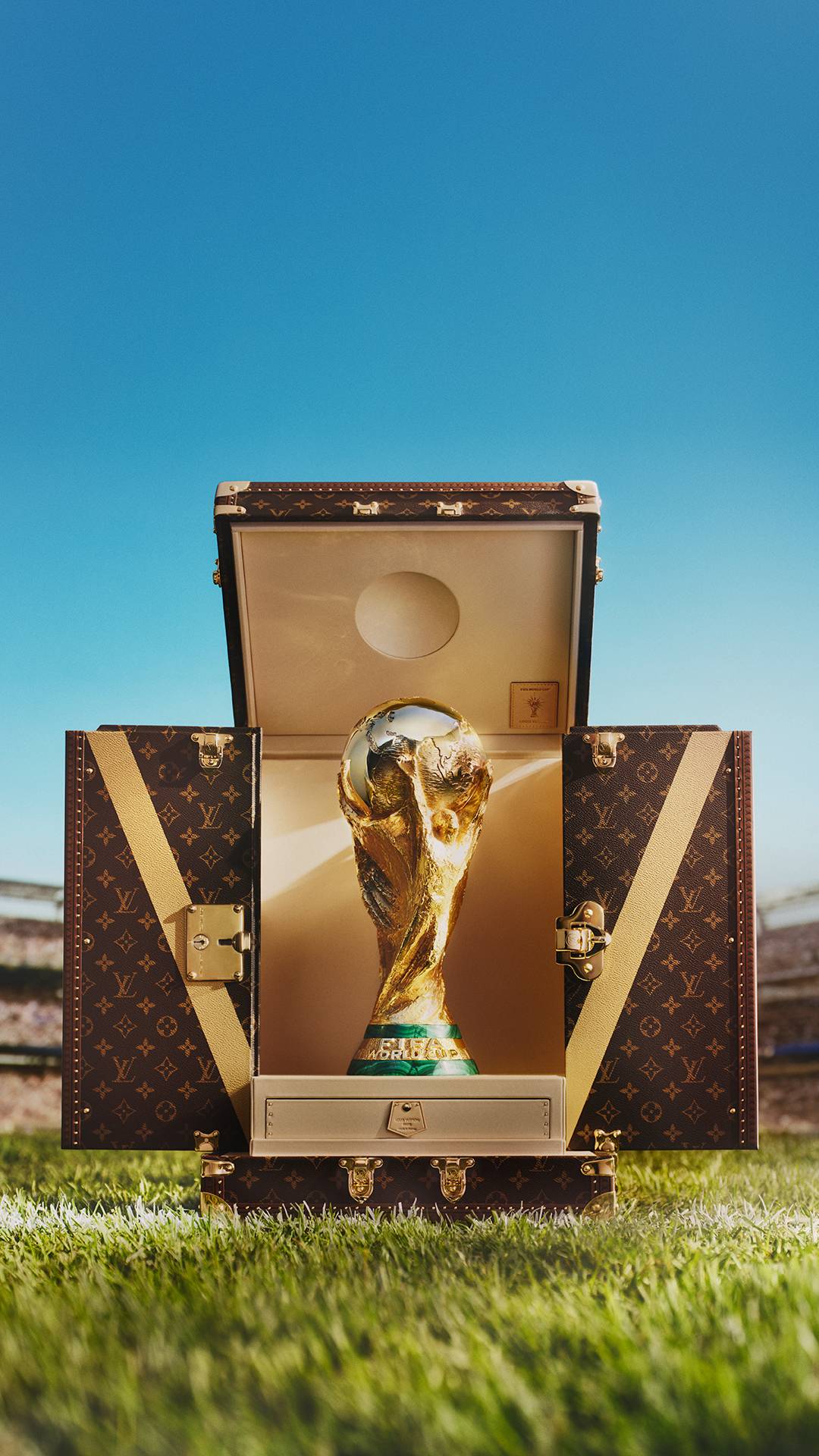 Louis Vuitton X FIFA World Cup 2026 trophy trunk