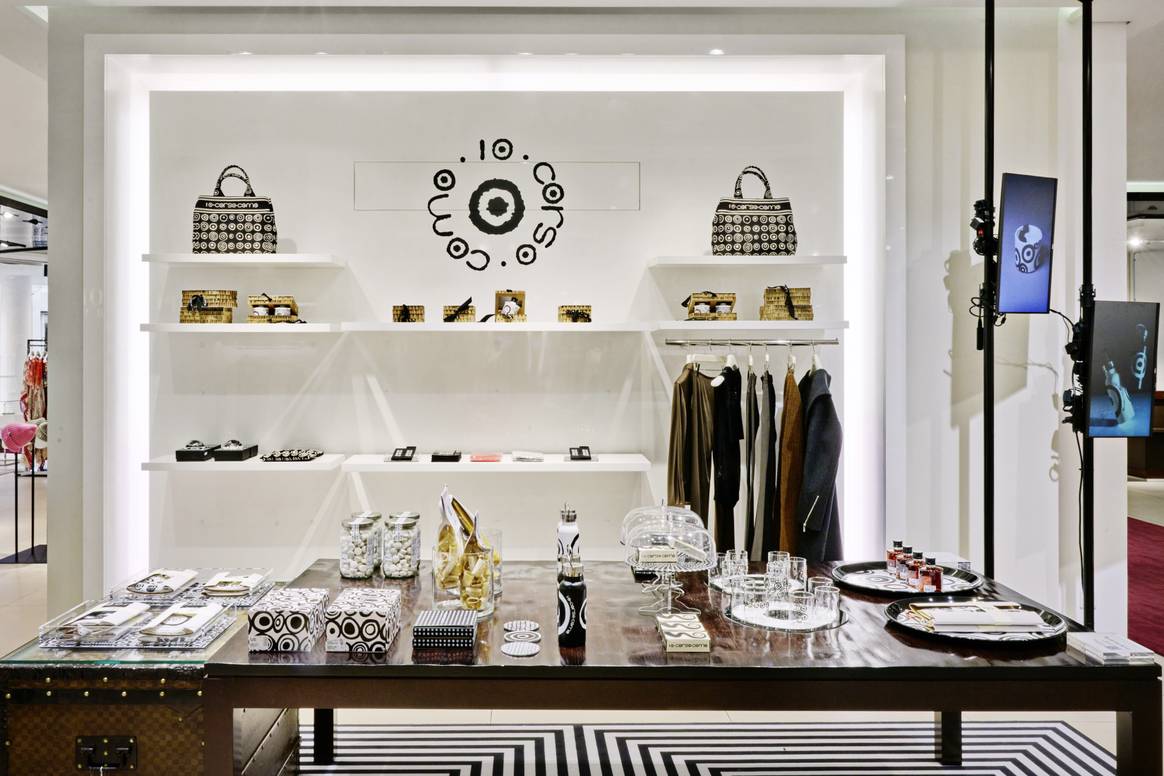 10 Corso Comos Pop-up bei Lodenfrey in München.