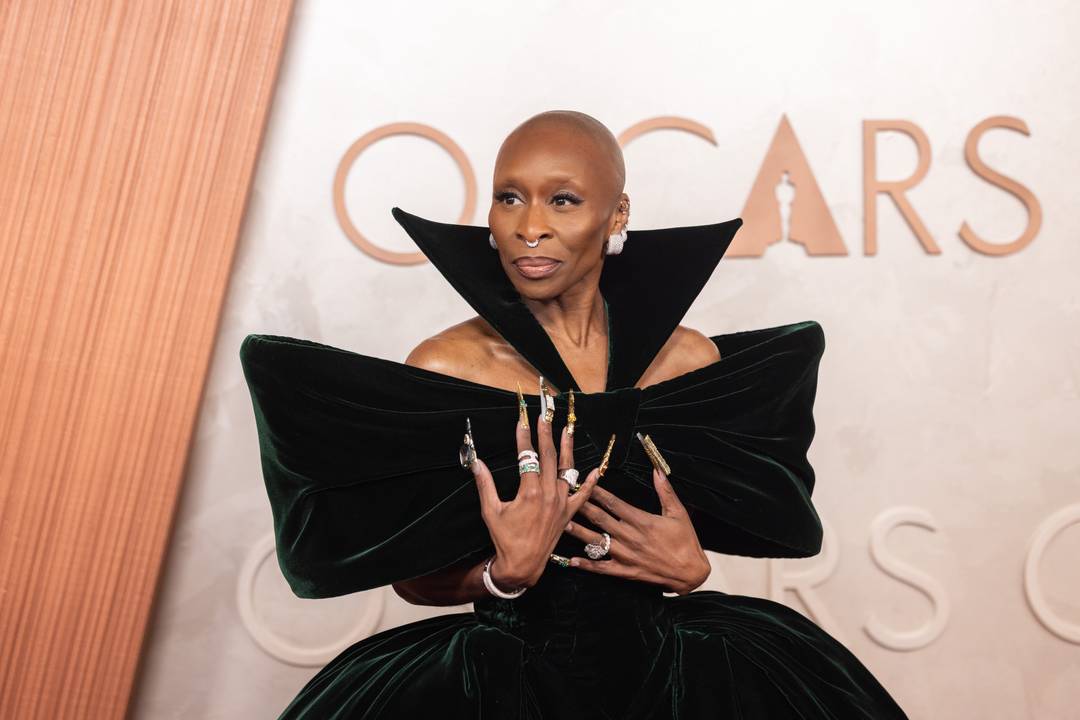 Cynthia Erivo wearing Louis Vuitton at the 97th Oscars, March 2, 2025.