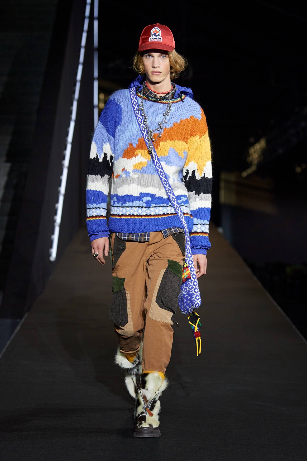 Image: DSquared2 fw22/Launchmetrics Spotlight