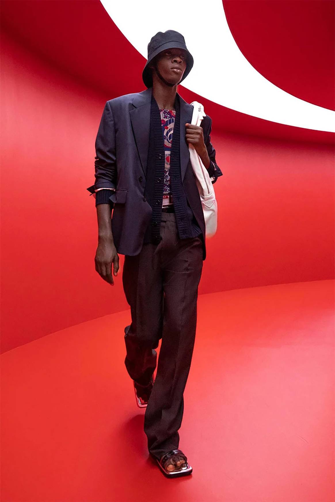Photo Credits: Colección masculina para la temporada Primavera/Verano 2022, Prada.