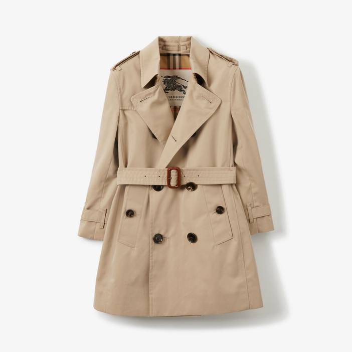 Childrens Cotton Gabardine Trench Coat | Burberry