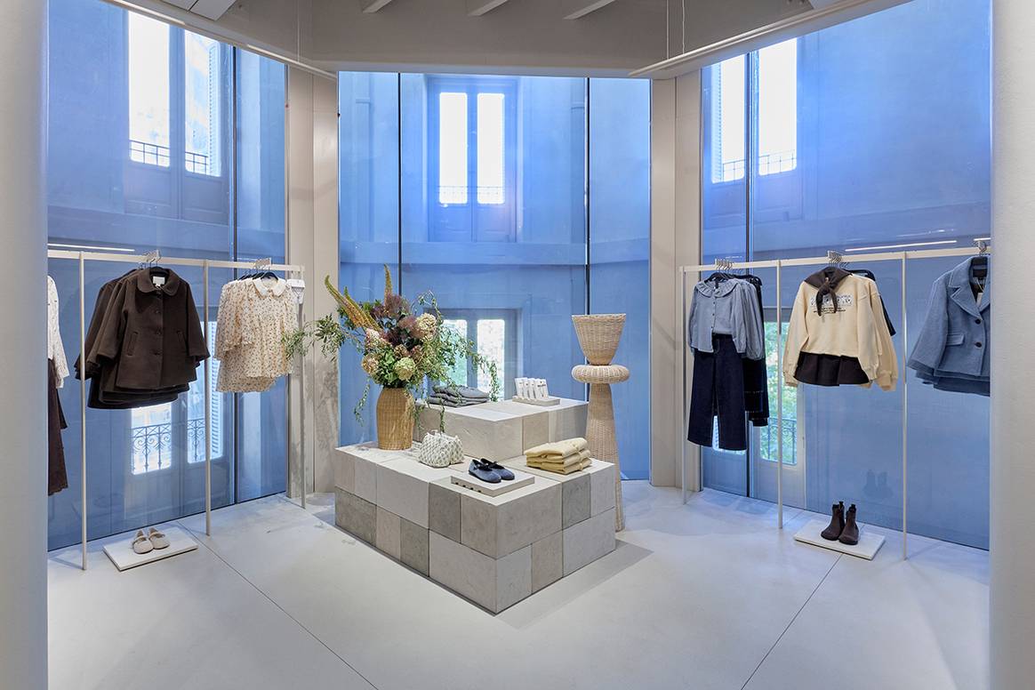 Tienda de Zara en el número 23 de la calle de Serrano de Madrid (España).