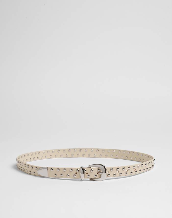 Skinny Leather Western Belt: Studded Edition | Madewell