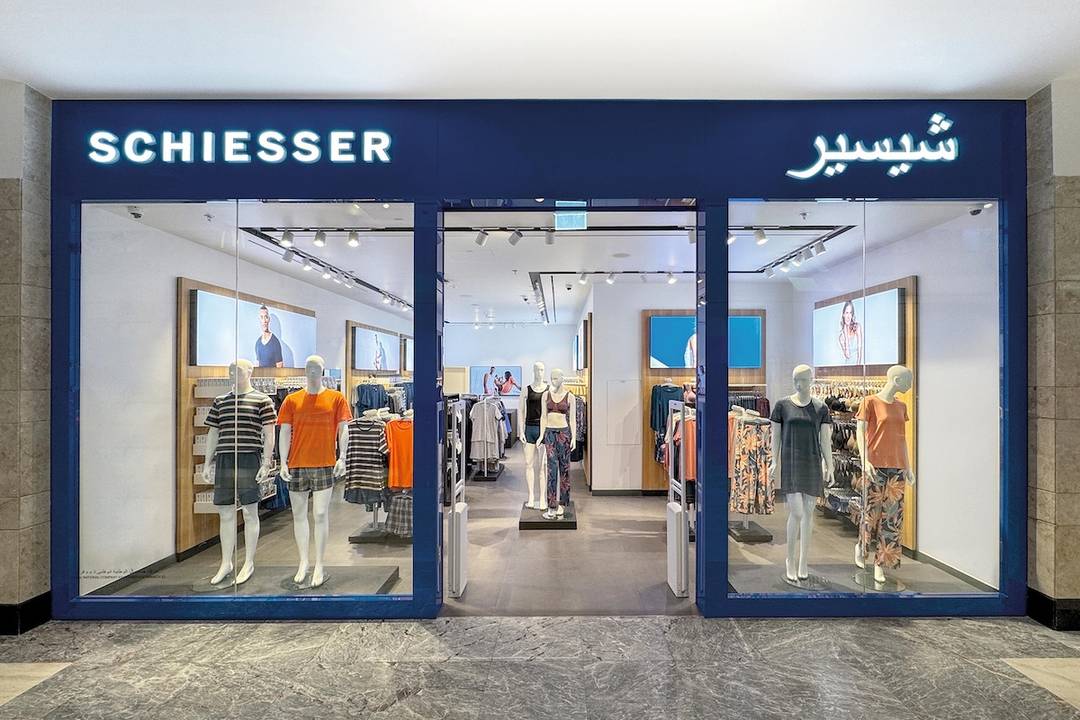 Der Schiesser-Store in Abu Dhabi