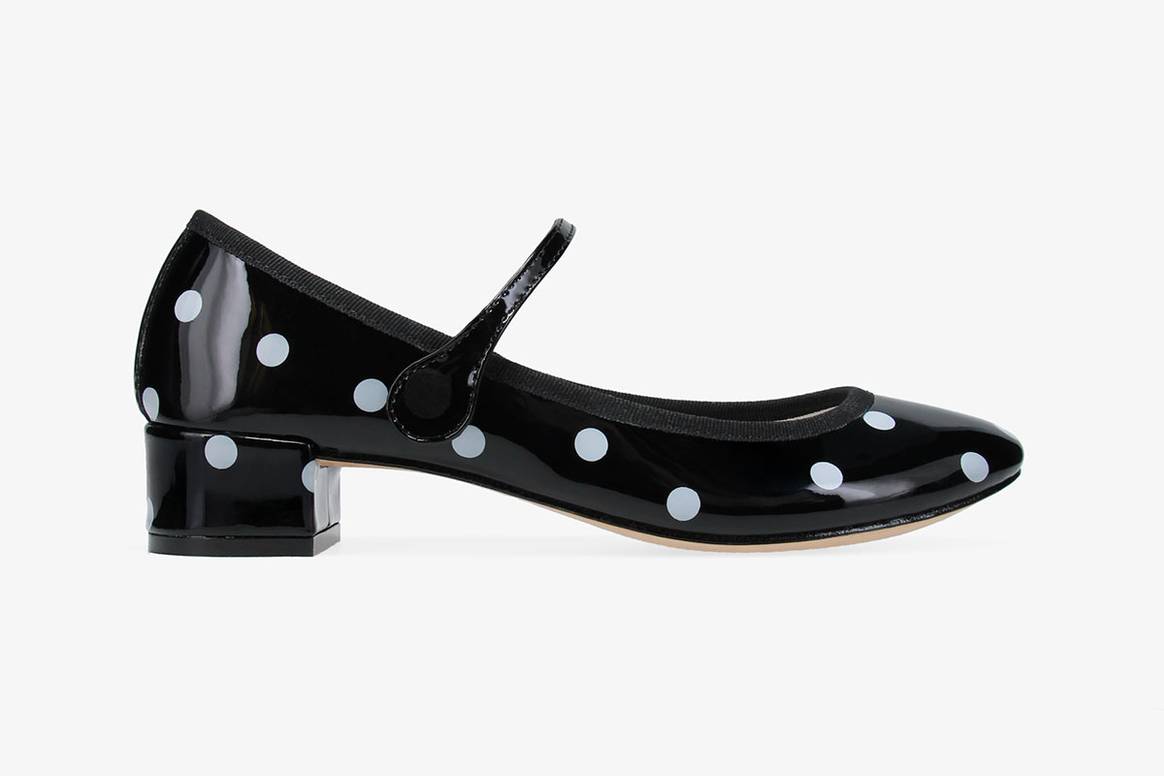 Babies Rose, cuir verni