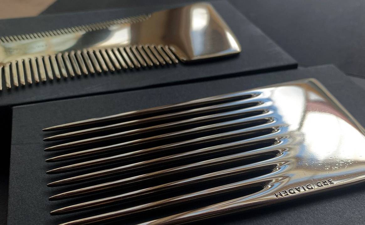 3RD DIADEM will be releasing their premium titanium edition as an addition to existing DAPPE sustainable comb collection.