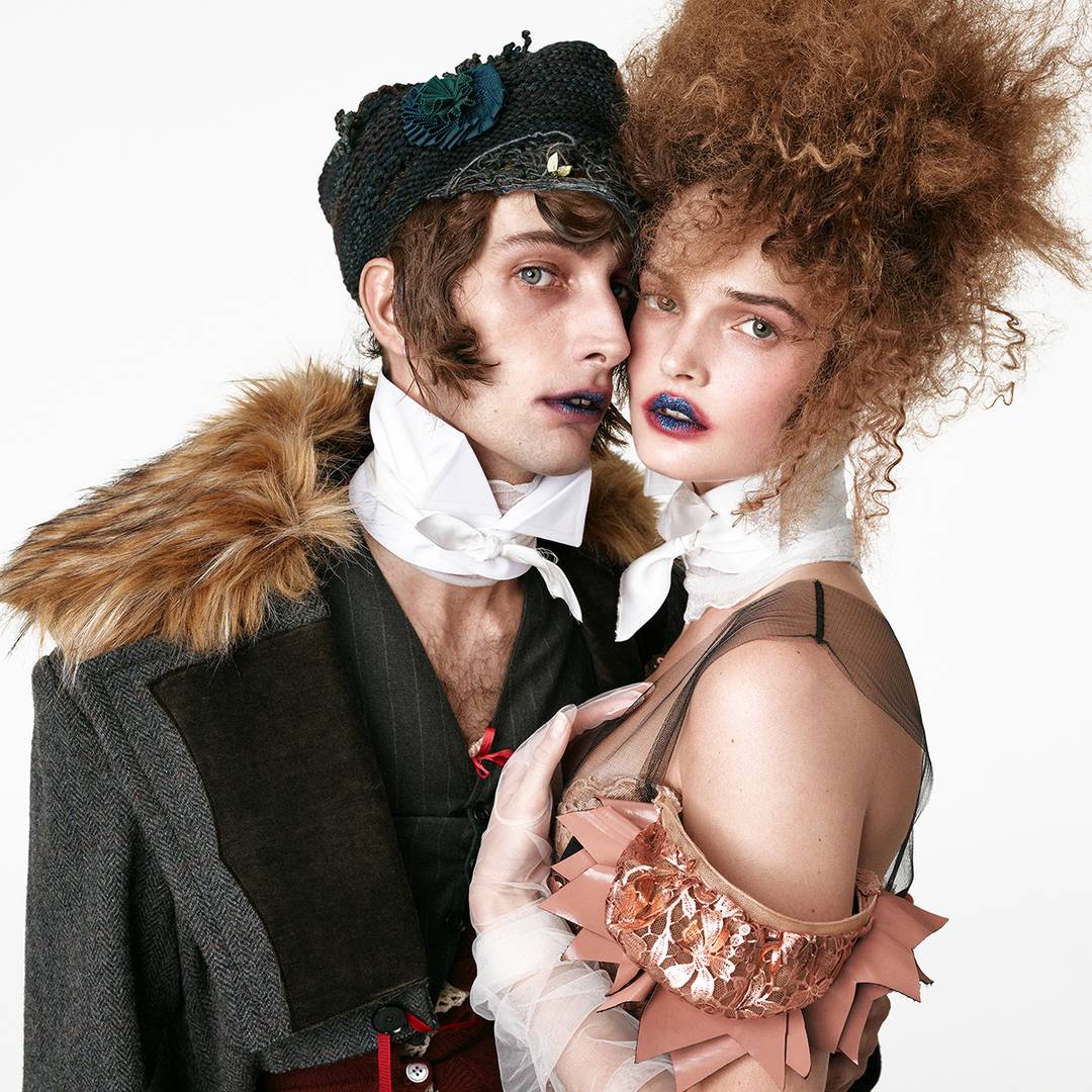 Immagine della campagna della collezione Re{form} Zara Vol. 1, disegnata da John Galliano per Zara.
