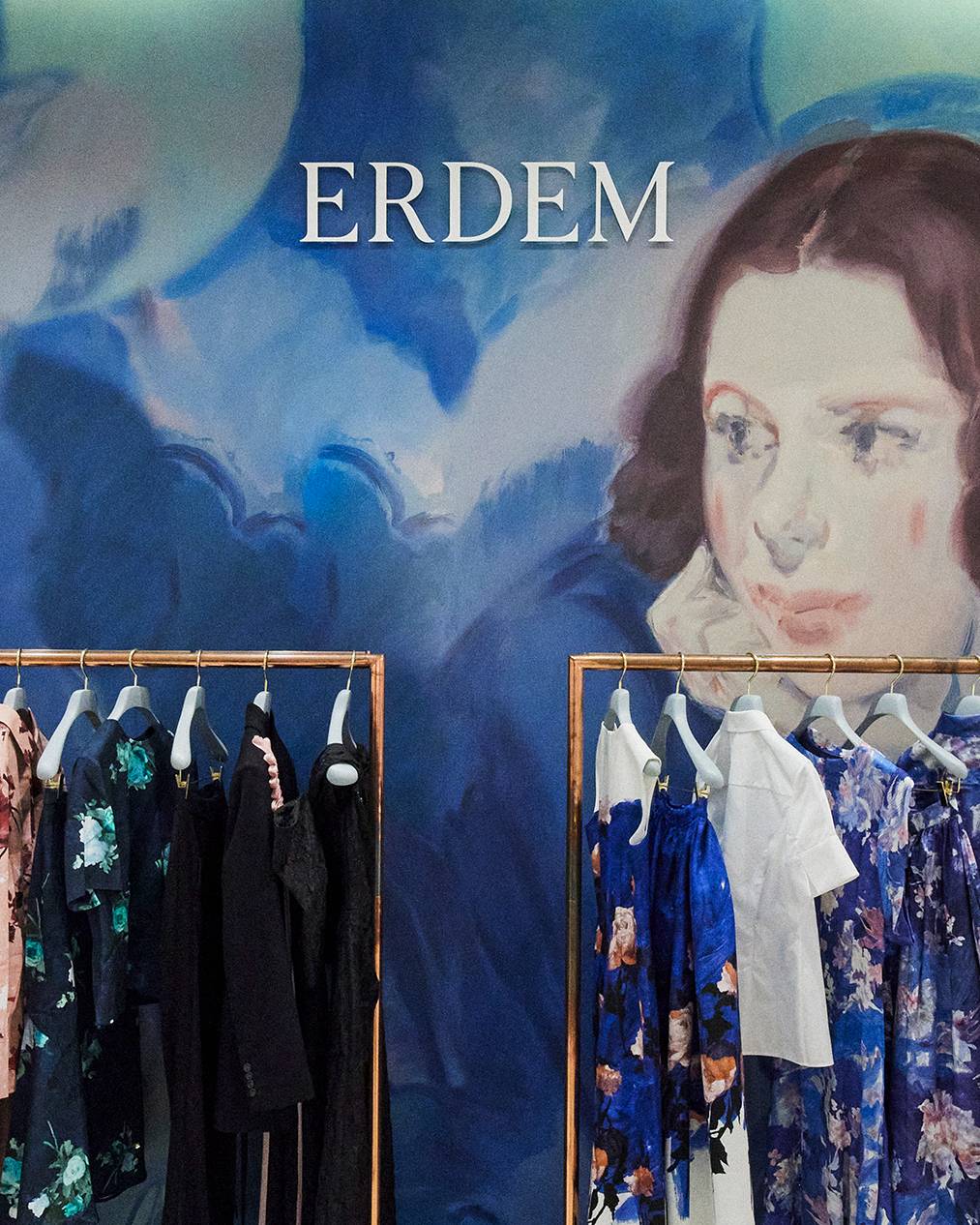 Erdem installation at Selfridges by Rodrigo Branco