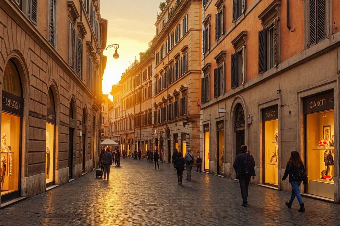 Via Condotti, a Roma