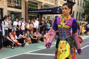 Parsons occupies 13th St for its first ever street fashion show