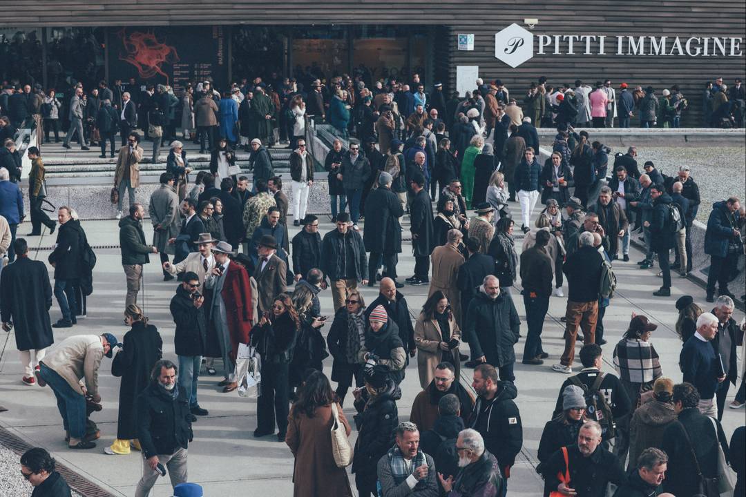 Pitti People bei der Pitti Immagine Uomo 107