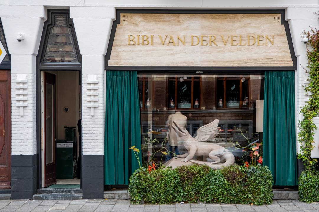 Bibi van der Velden opent flagship store in Amsterdam.