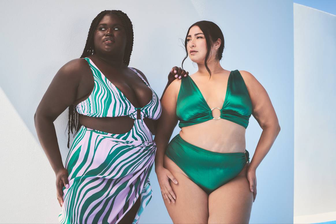 Image: Eloquii; Gabi Fresh Swim x Eloquii