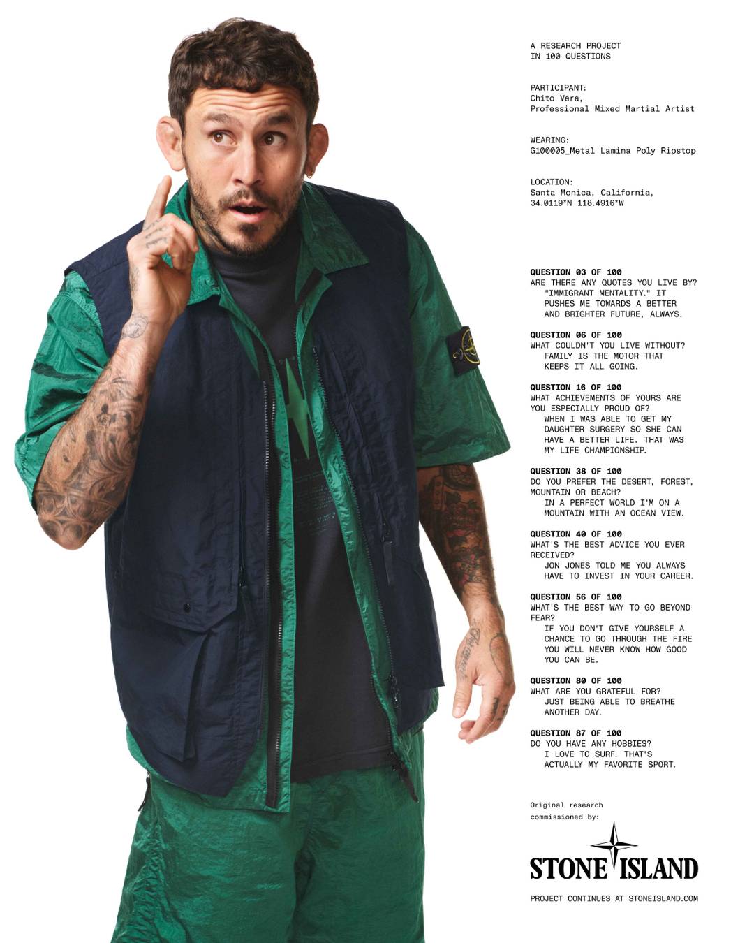 Crediti: Stone Island