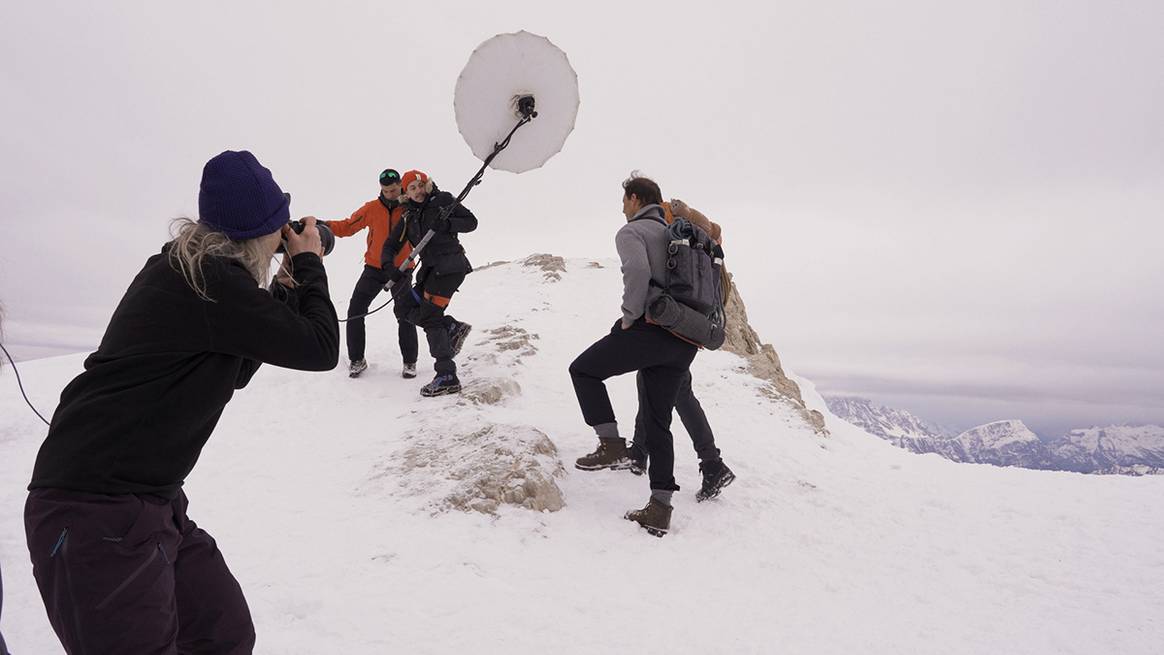 Fotografías “behind the scenes” de la campaña “Core Values” de Louis Vuitton protagonizada por Rafael Nadal y Roger Federer.